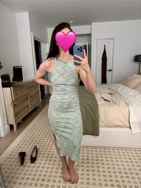 Old Navy Ribbed Midi Dress